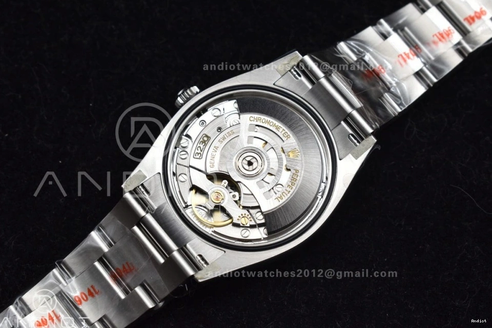 36mm Perpetual Black Silver 126000 Edition VR3230 Oyster 1:1 Clean 904L Best Steel 0422